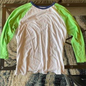 American Eagle baseball tee